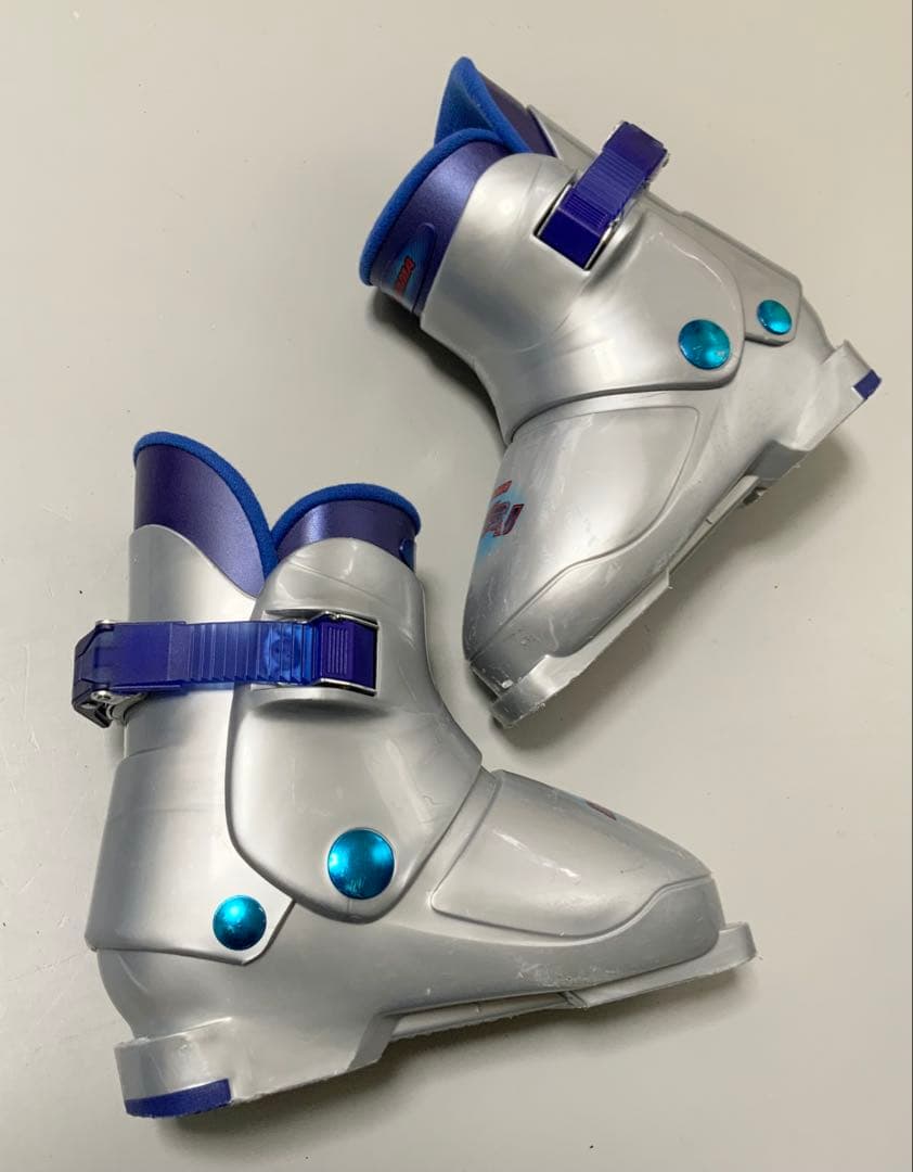 KAZAMA ジュニアスキーセット　板106cm／ブーツ21cm