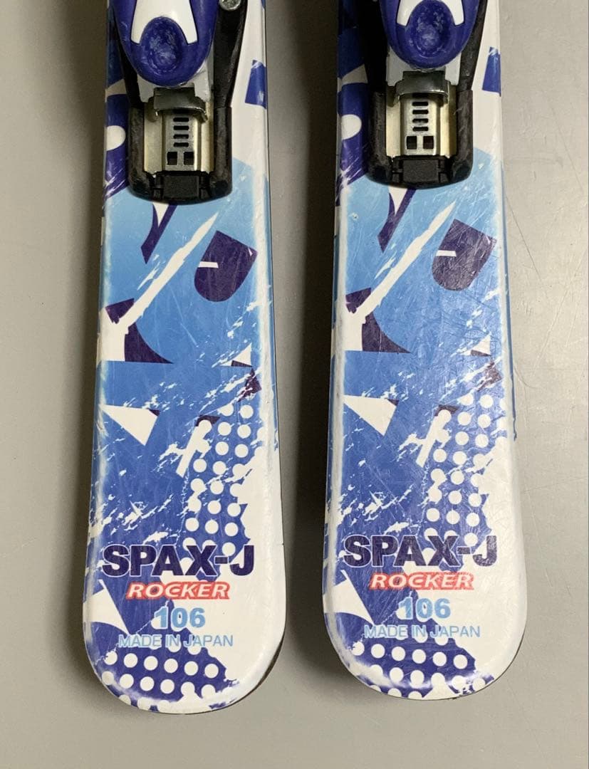 KAZAMA ジュニアスキーセット　板106cm／ブーツ21cm