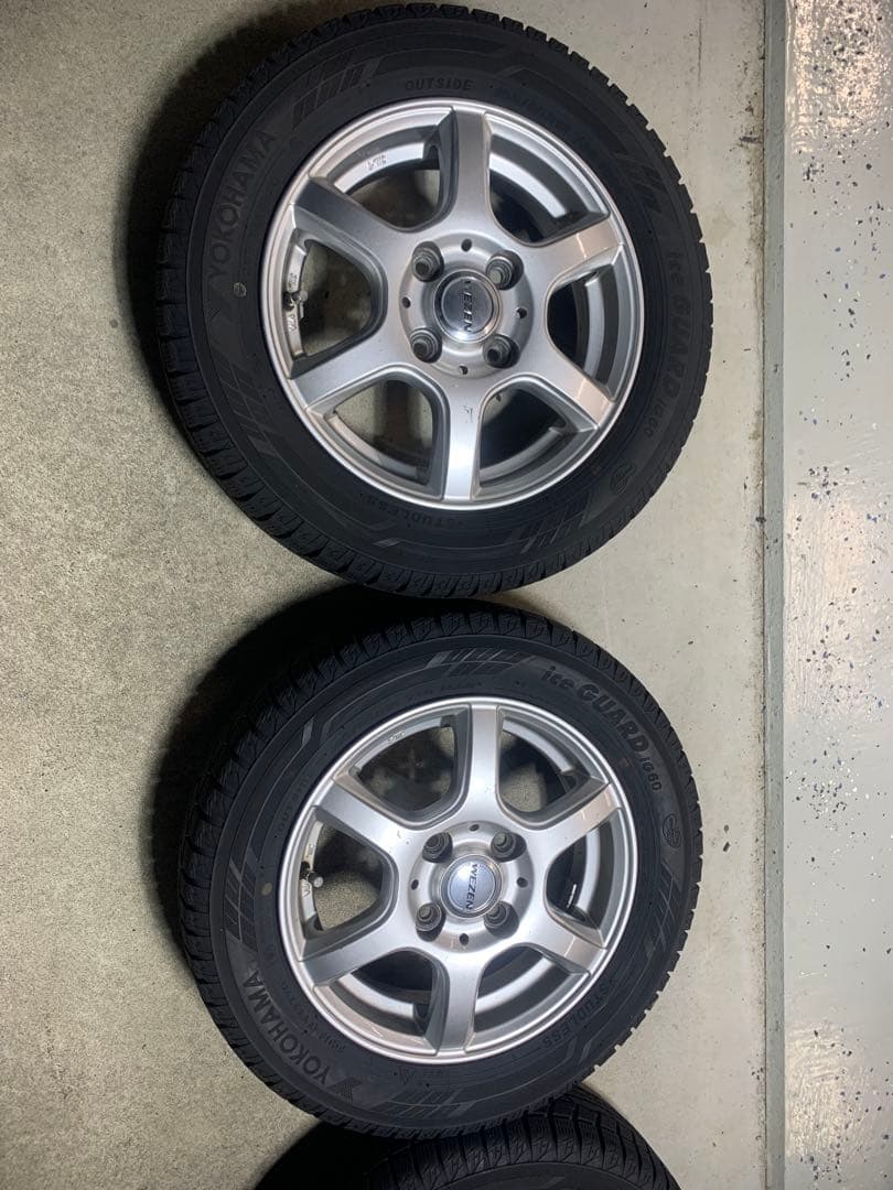 ヨコハマ ice guard IG60 ホイール付 2本 155/65r13