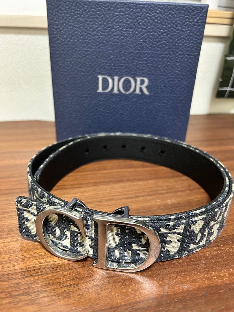 Dior カモフラージュ柄 ベルト