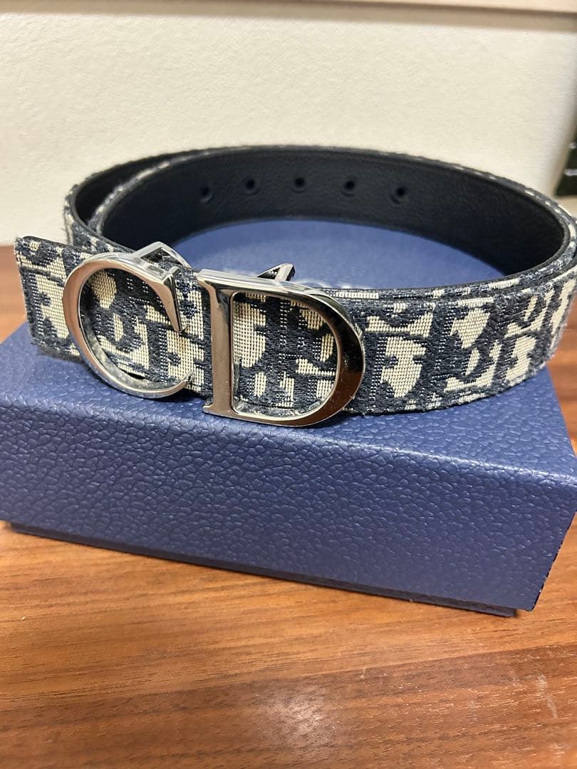 Dior カモフラージュ柄 ベルト