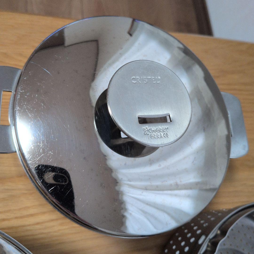 CRISTEL 両手鍋 セット