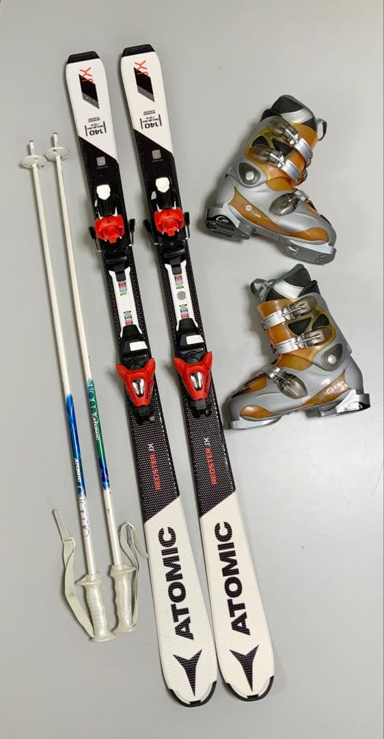 Atomic REDSTER JX スキーセット　板140cm／靴24cm