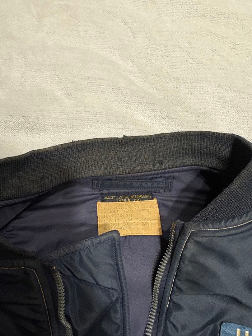 e*s様 バズリクソンズ B15C 60s フライトジャケット 40 NAVY