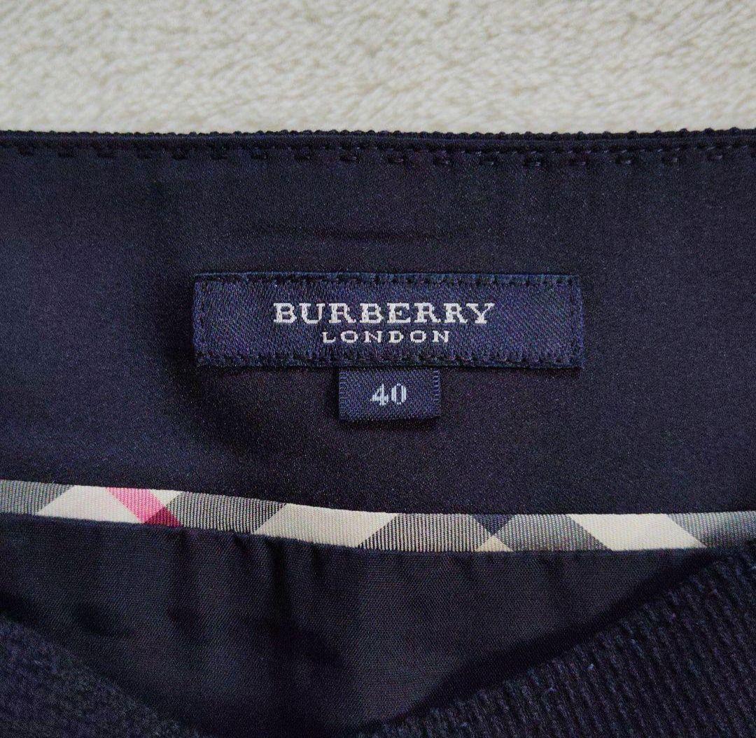バーバリーロンドン　プリーツスカート　40　 ノバチェック　匿名配送　即日発送