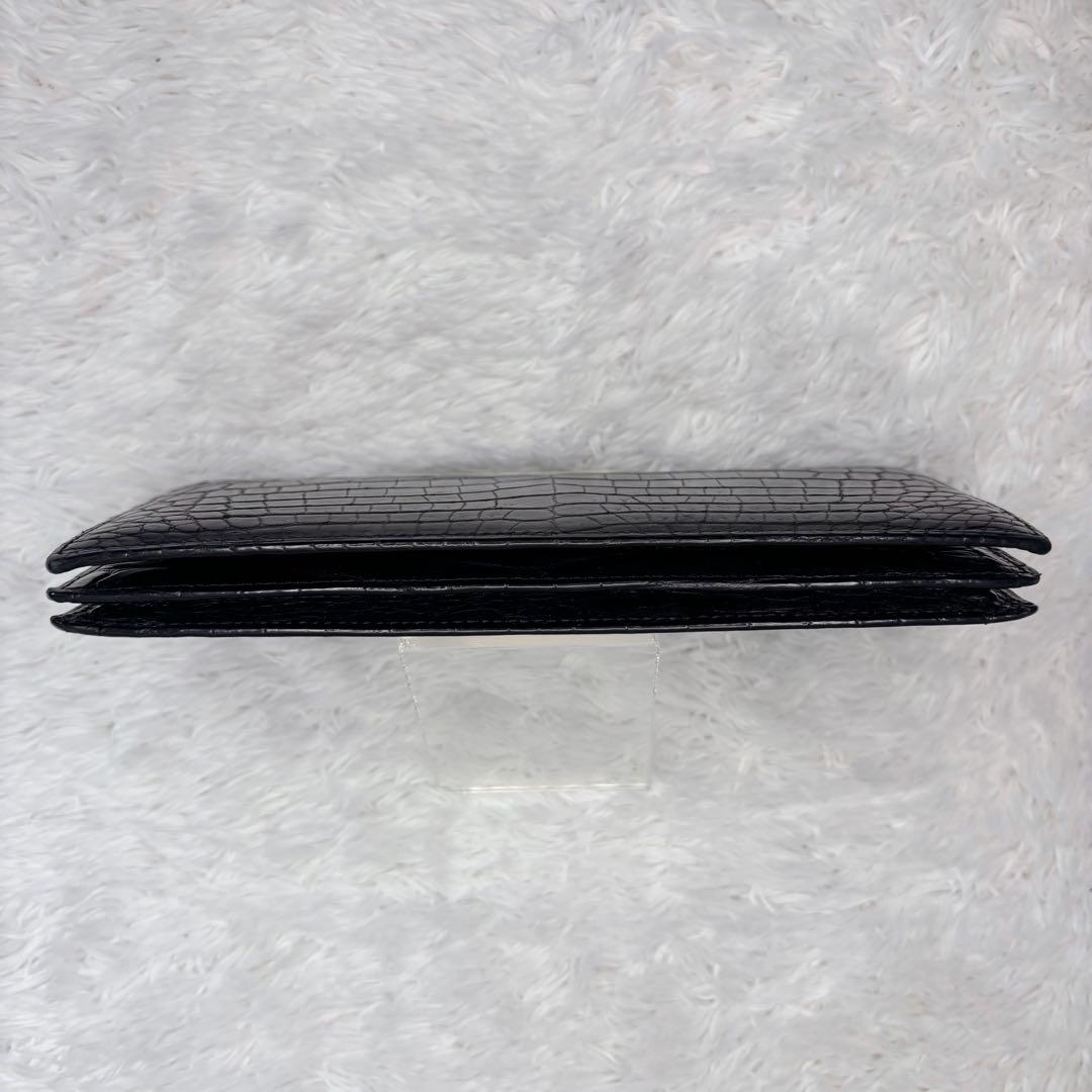 キプリス クロコダイル 本革 長財布 エキゾチックレザー 高級