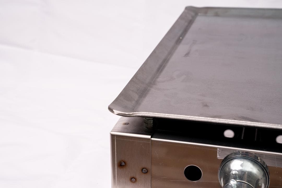 キャンセル品のため特価 持手付 ６ミリ鉄板 LPガス グリドル BBQ イベント