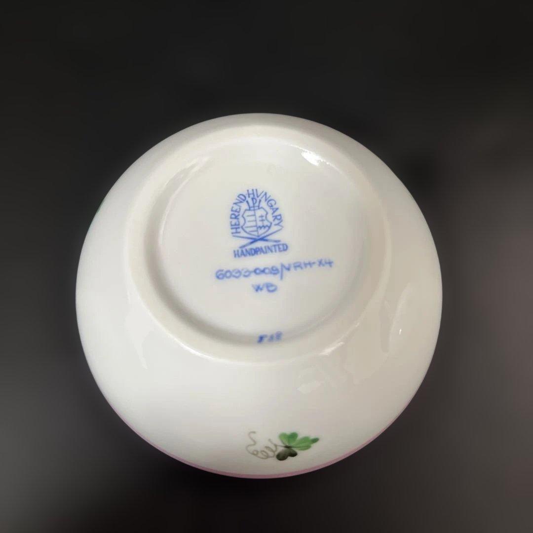 売り切り価格［新品］Herend♡ウィーンの薔薇ピンク♡マルボンボン① 希少品