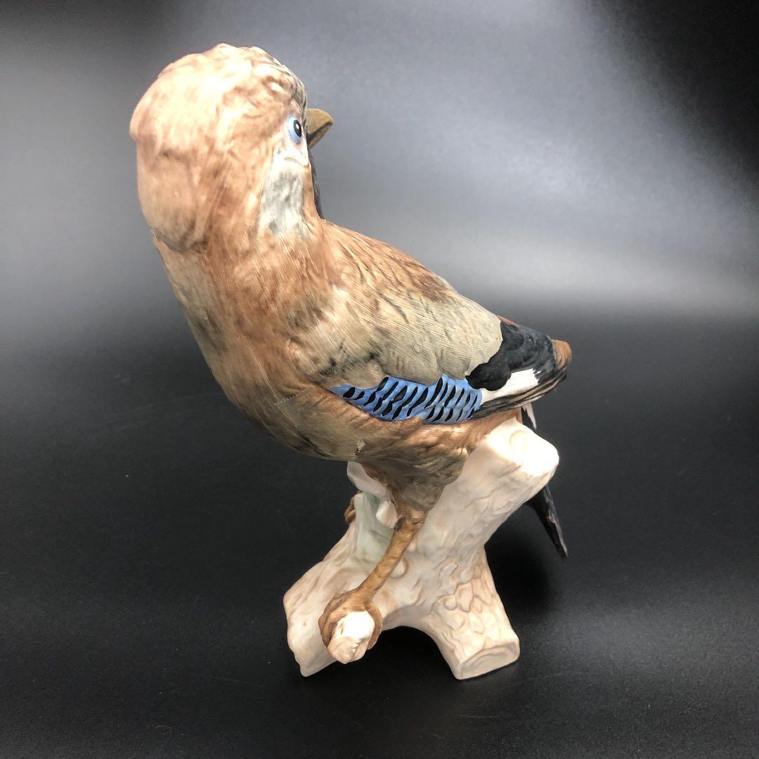 ゲーベル goebel フィギュリン 人形 鳥 カケス 懸巣 野鳥