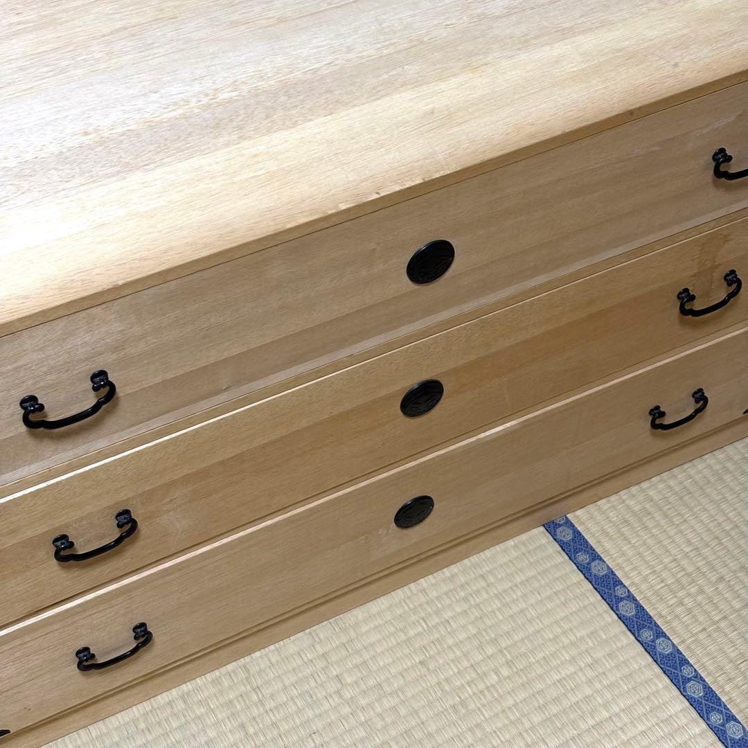 桐箪笥 3段 和家具 タンス