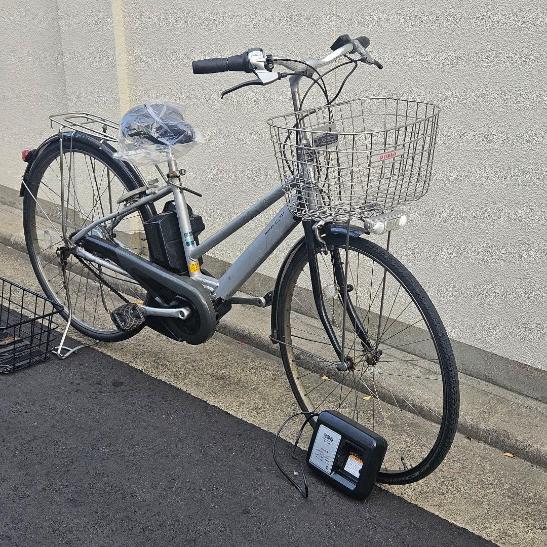 YAMAHA♪電動アシスト自転車PAS CITY-S8♪27インチ♪内装８段変速