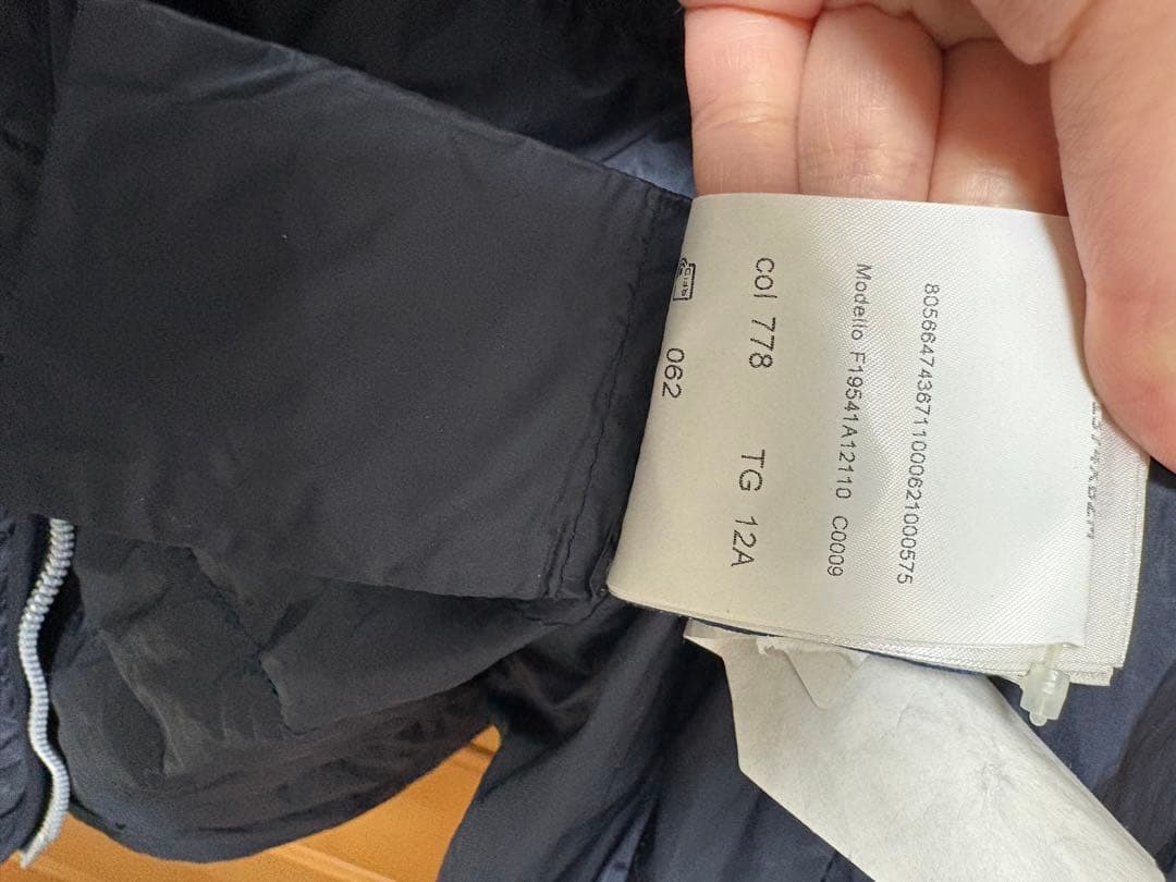 MONCLER モンクレール　ネイビーダウンジャケット12a