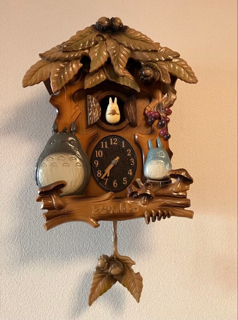 となりのトトロ　振り子時計　リズム時計