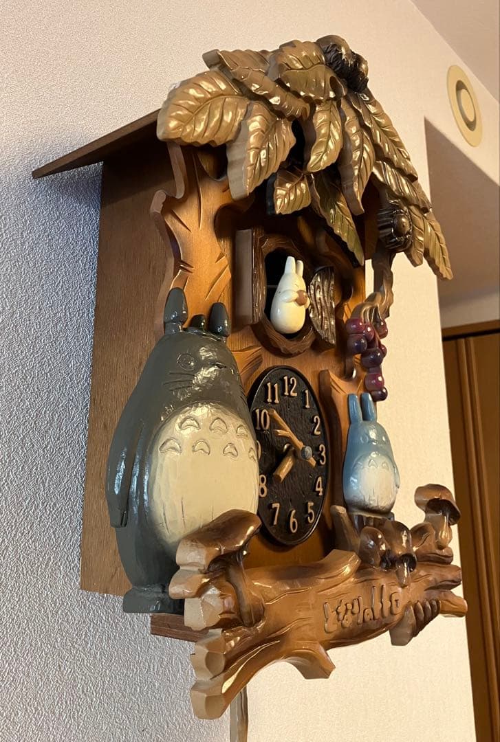 となりのトトロ　振り子時計　リズム時計