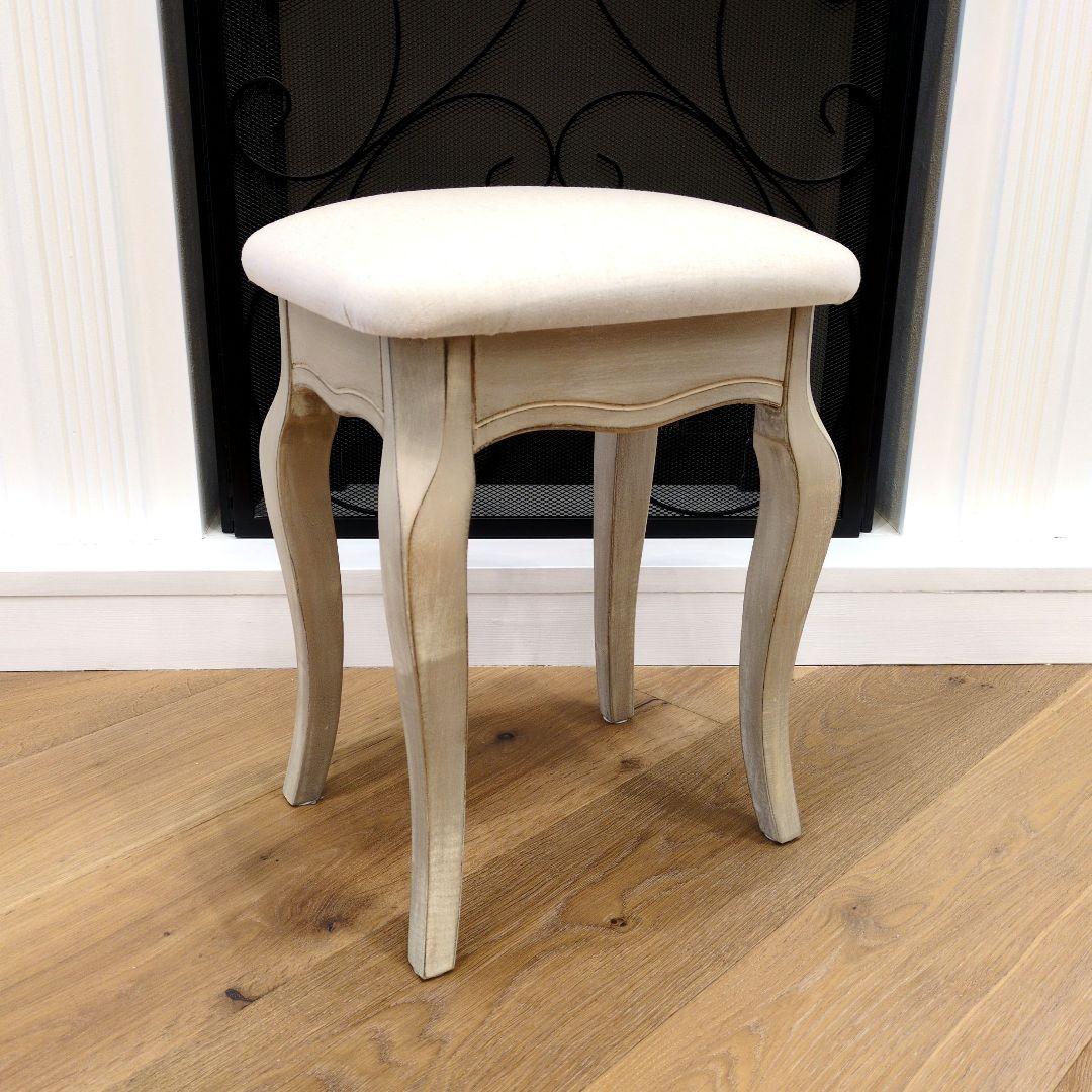 シャビーシック フレンチスタイル スツール
