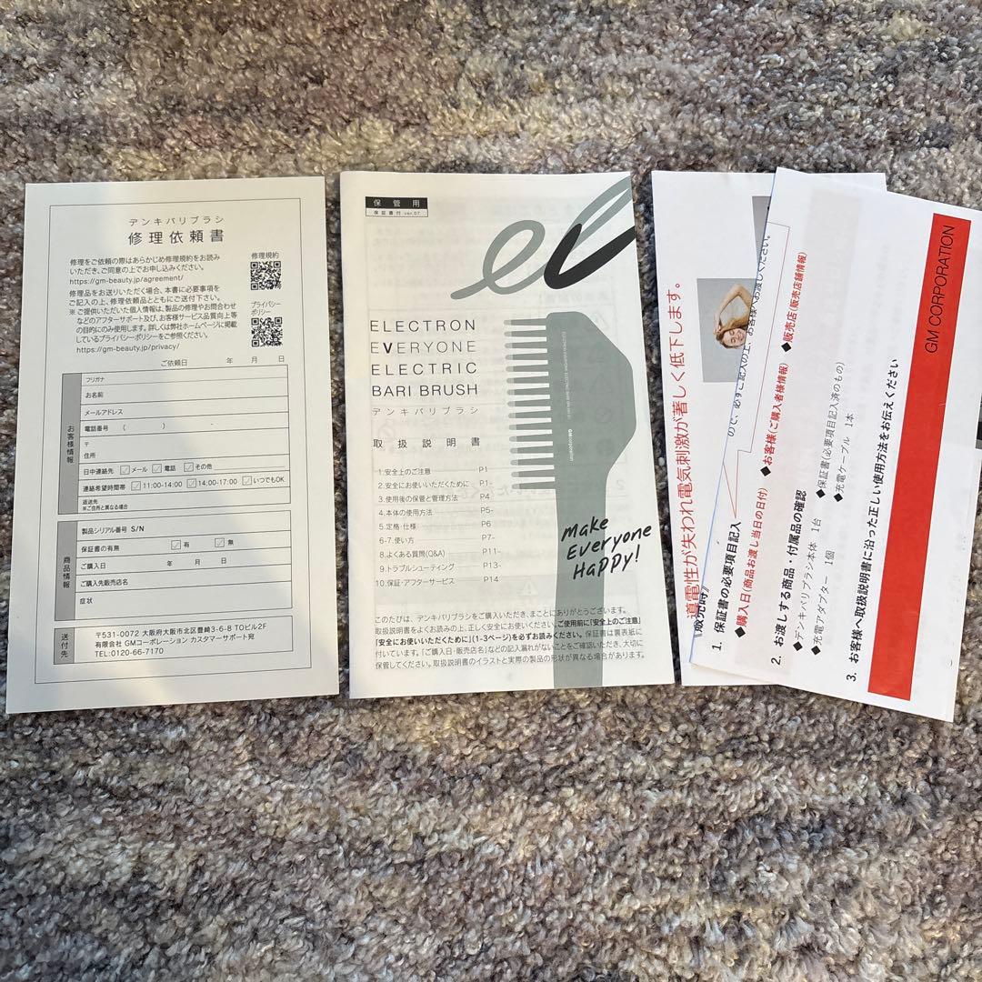 美品　Electron Everyone Electric Bari Brush