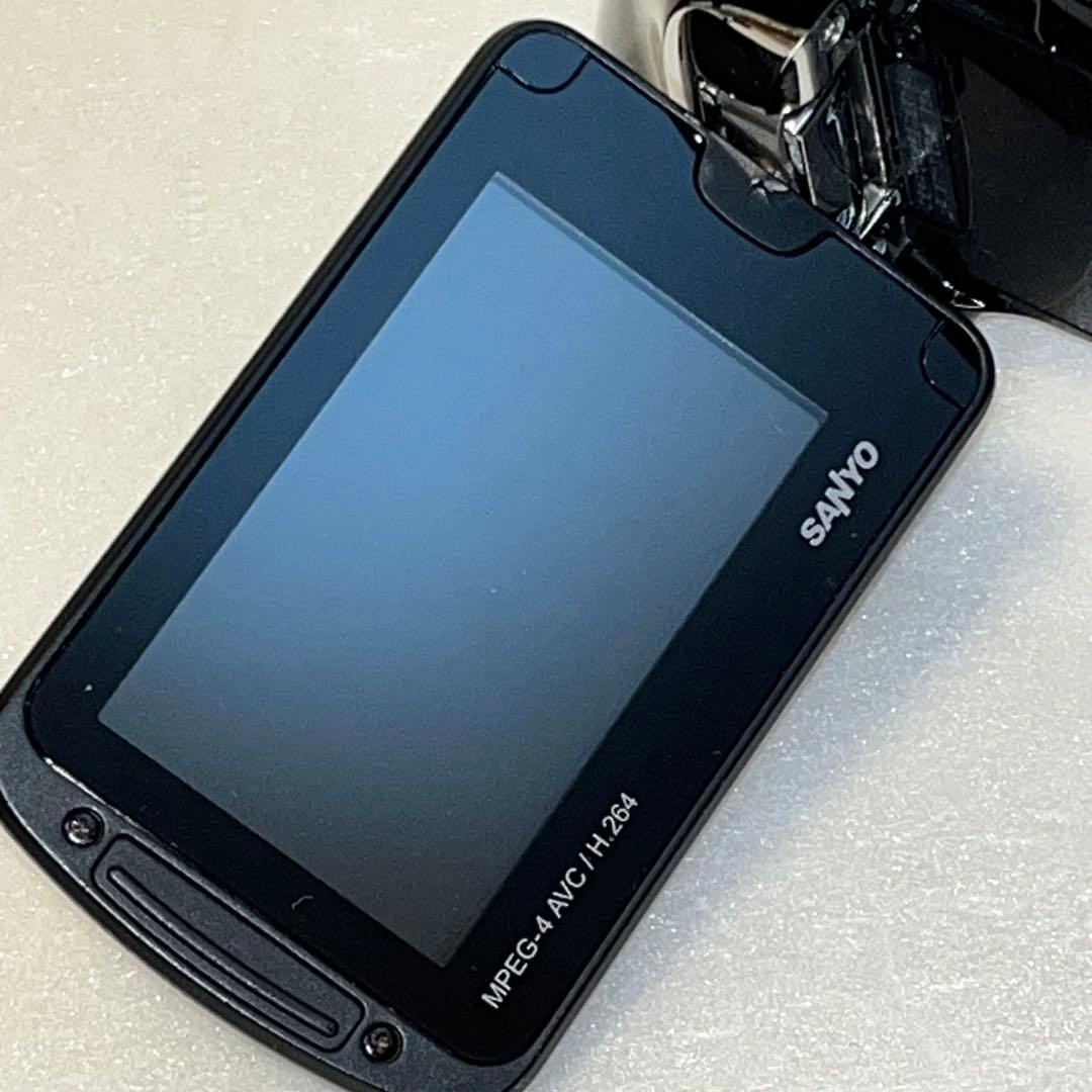 SANYOデジタルムービーカメラXacti DMX-CA100ブラック☆実動品☆