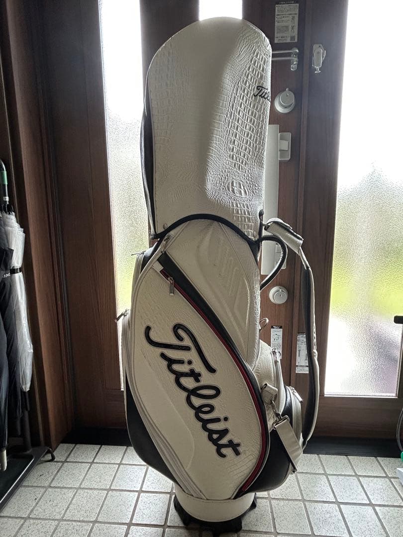 Titleist クロコ調キャディバッグ