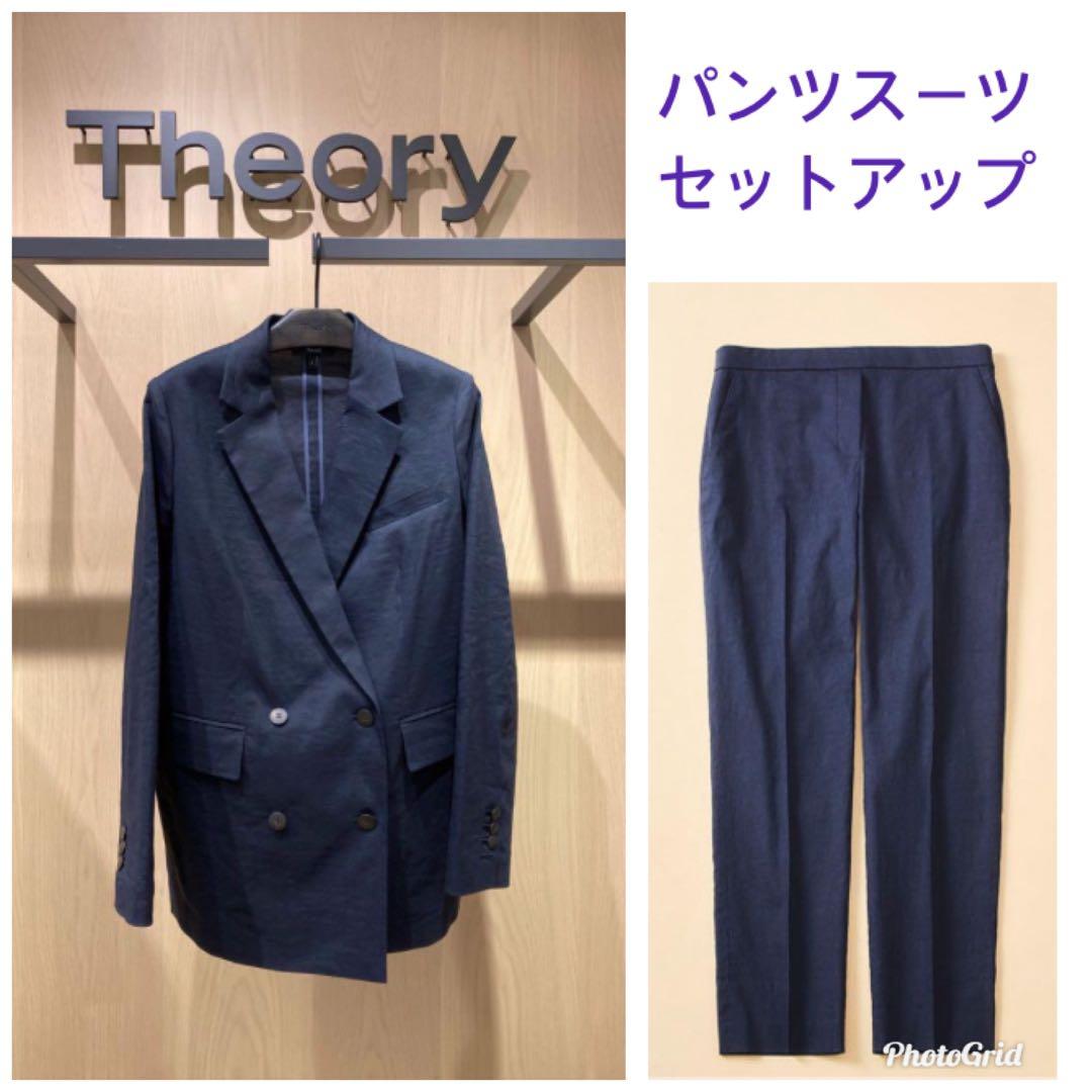 【未使用美品】ECO CRUNCH WASH Theoryパンツスーツ