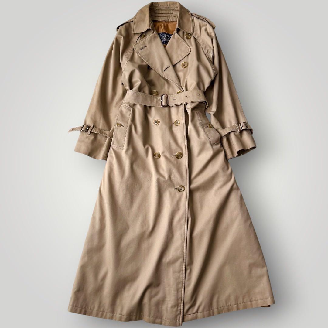 美品 着丈123 バーバリー ライナー ベルト付 トレンチコート ノバチェック