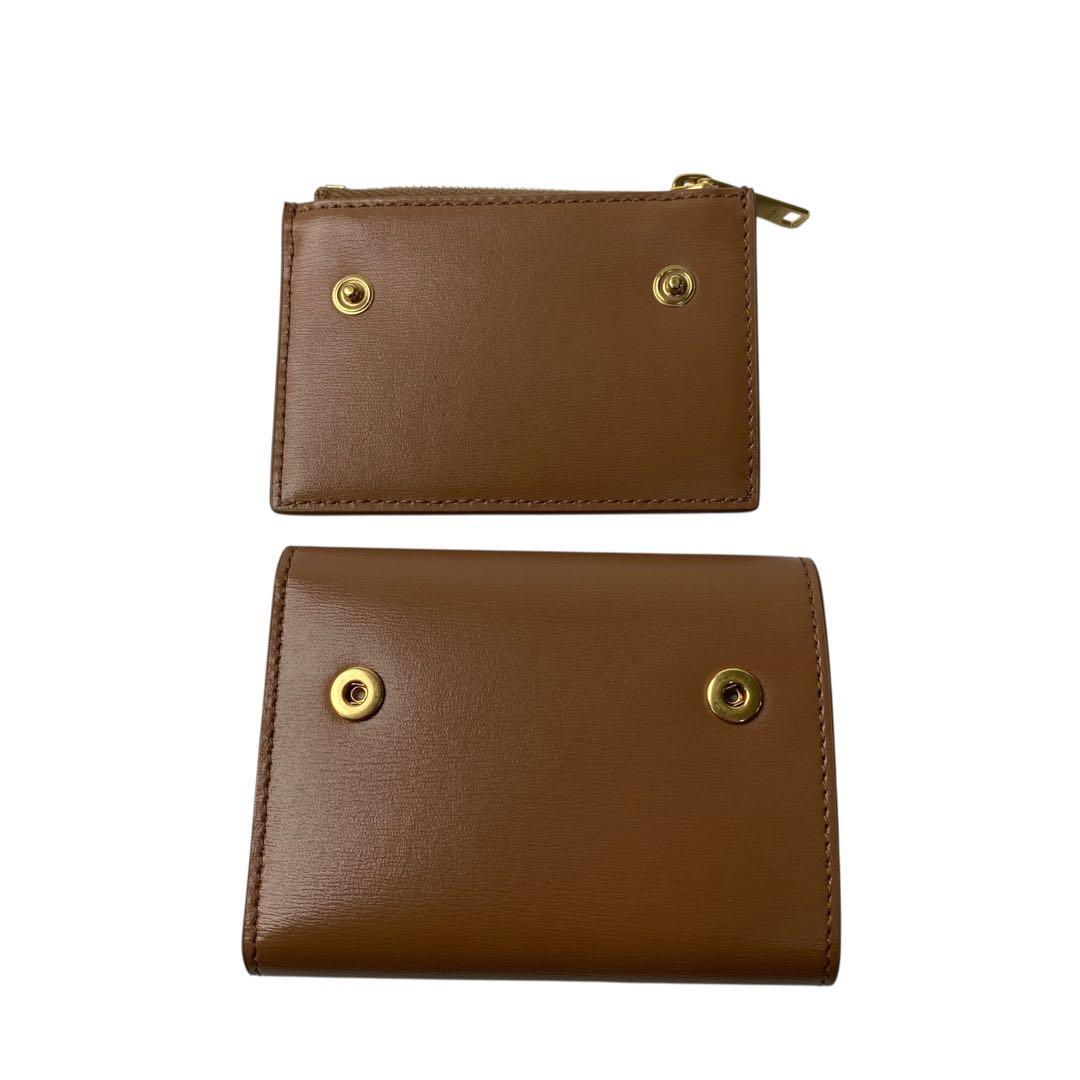 セリーヌCELINE トリオンフ 二つ折り財布 ケース