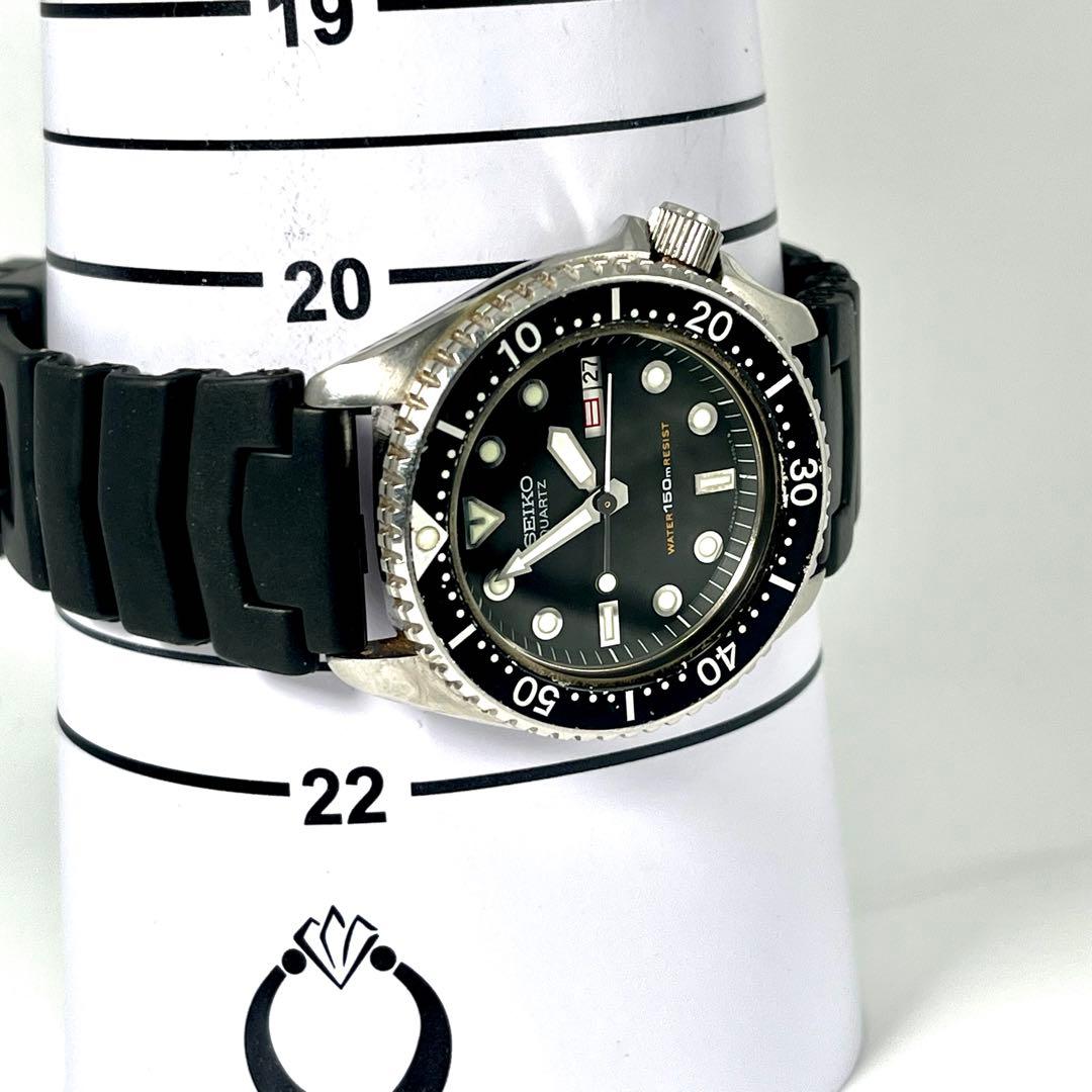 【稼働品】セイコー ダイバーズウォッチ 腕時計 デイデイト 6458-6000
