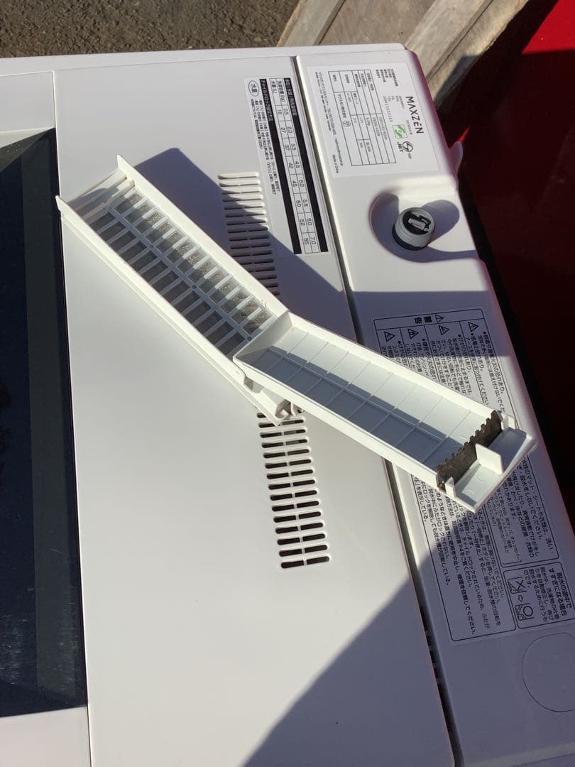 風乾燥機能付き マクスゼン 6.0kg 洗濯機 JW60WP01 2023年製