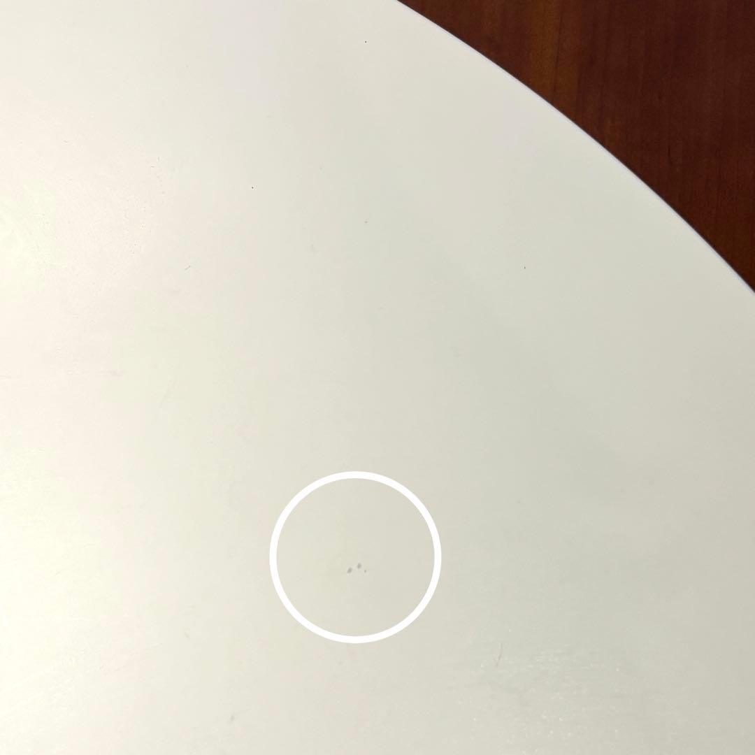 韓国風 丸テーブル ホワイト 白 ダイニングテーブル 80cm