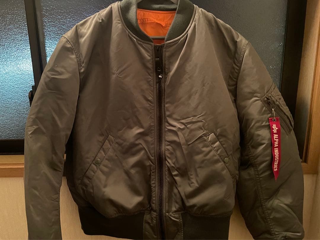 ALPHA MA-1 カーキ