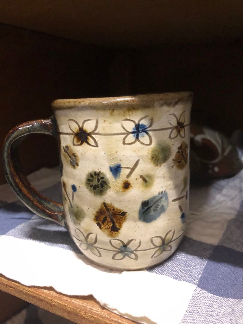 やちむん　自然を表現される作家様の究極4点セット