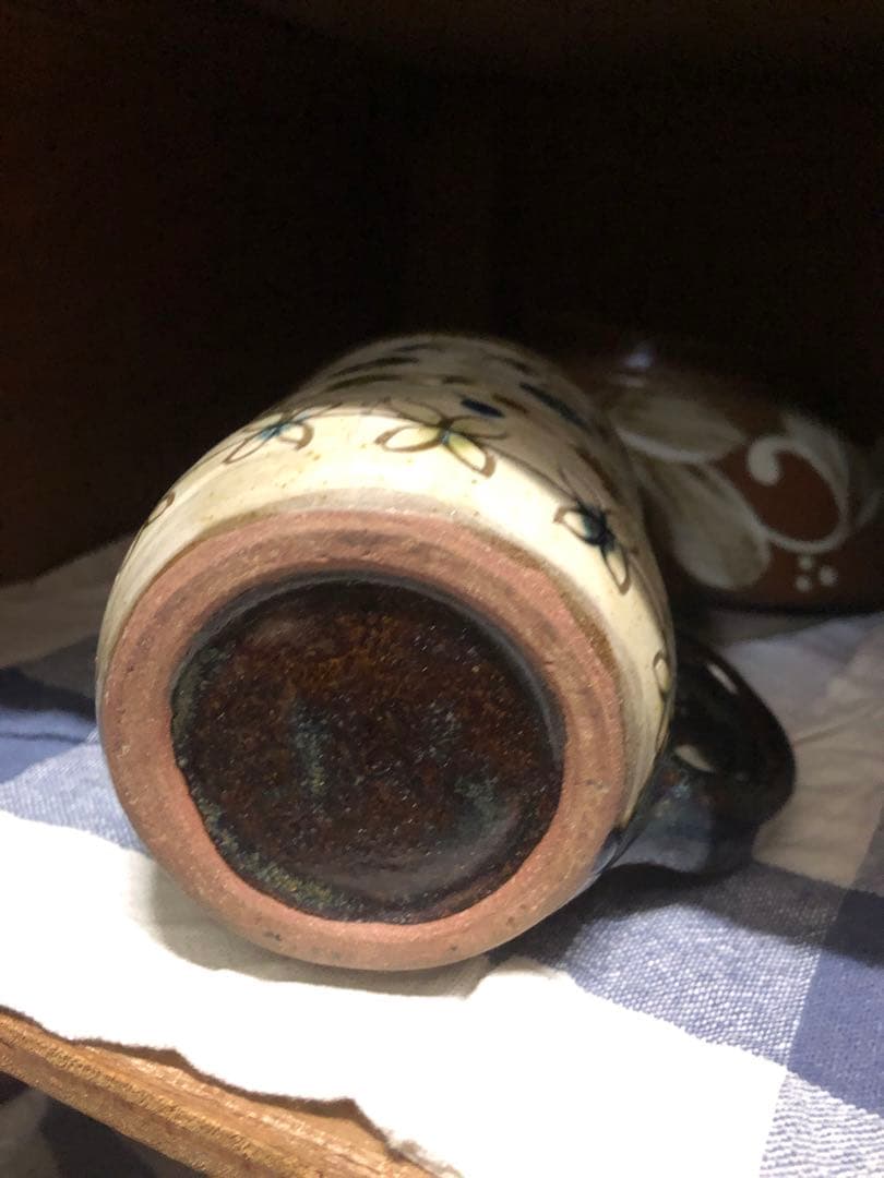 やちむん　自然を表現される作家様の究極4点セット