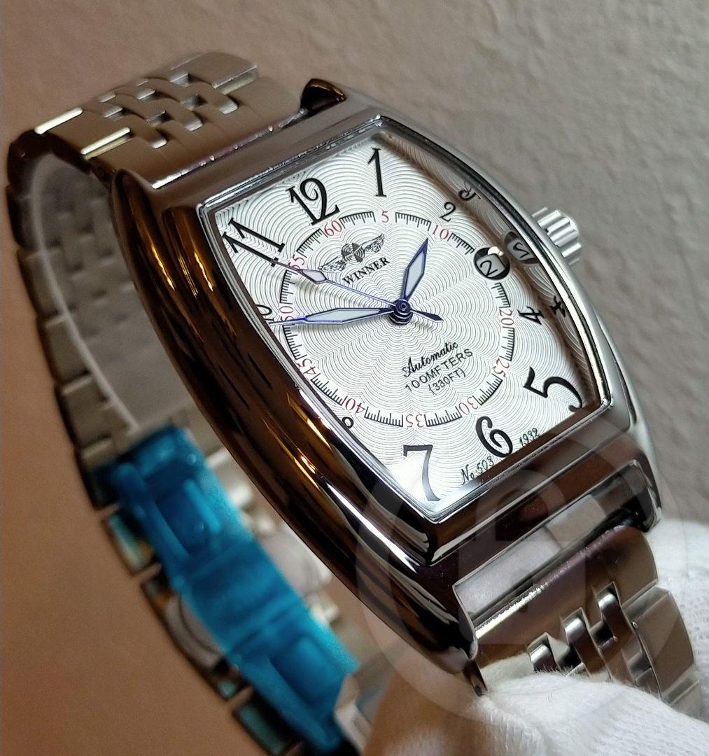 タイガーご予約品【機械式自動巻き/新品】裏スケ ７連ss