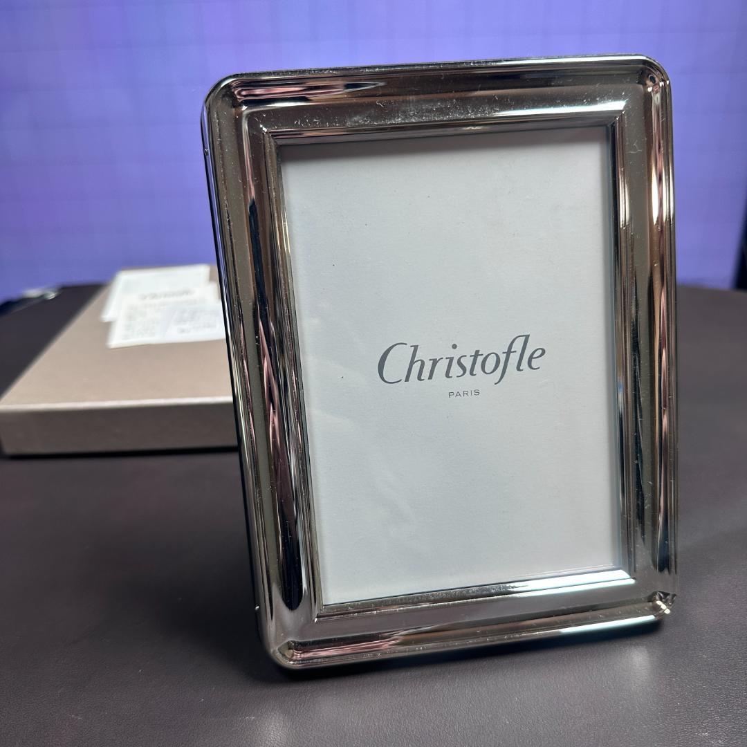 【美品・箱付】CHRISTOFLE クリストフル フォトフレーム フォトスタンド