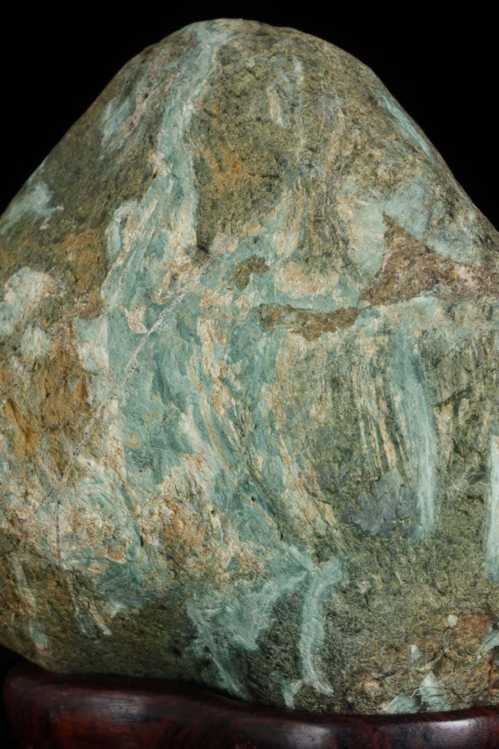 土岐石　水石 天然石 鑑賞石 4.4kg 景石 盆石 盆景 盆石 景観石 飾石