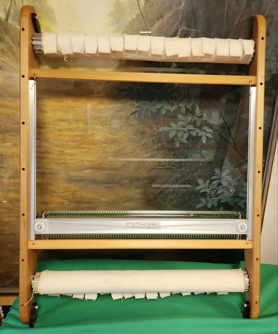 機織り機　京都手織り機「LW-77」変わり織り用クリスタルリード2枚付き