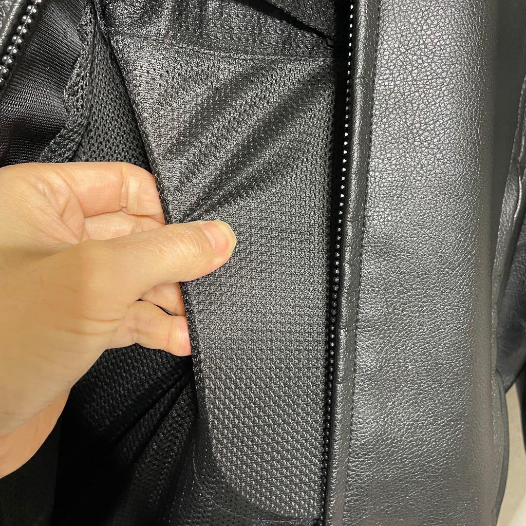 美　アルパインスターズ　レザー　ジャケット　ライダース　バイカー　ブラック　XL