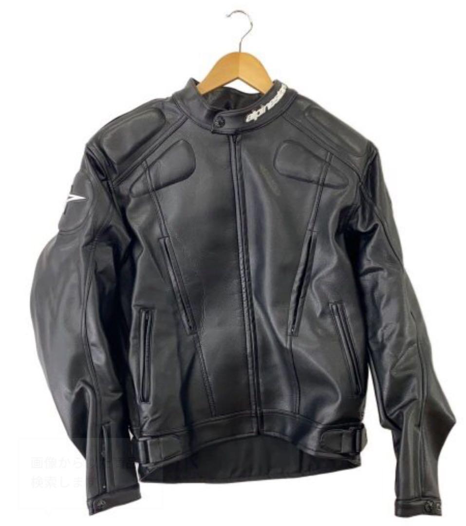 美　アルパインスターズ　レザー　ジャケット　ライダース　バイカー　ブラック　XL