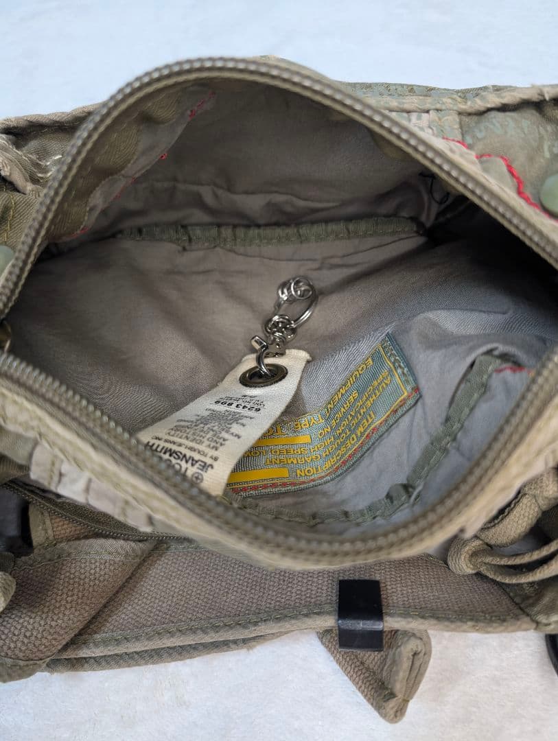 希少 TOUGH JEANSMITH ✨ ボディバッグ ダメージ ミリタリー