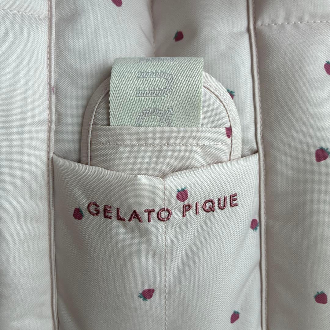 GELATO PIQUE ストロベリーパターン キャリーバッグ