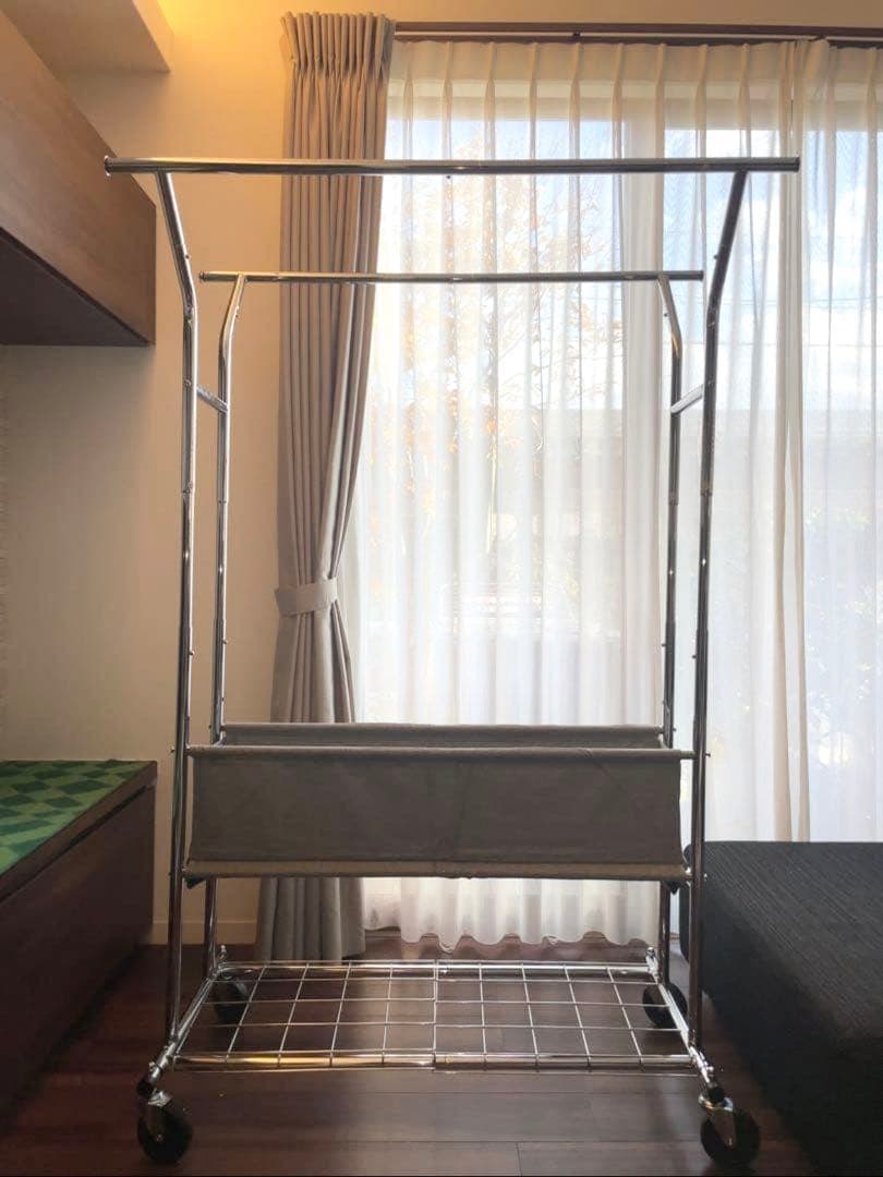 日本未発売モデル HOKEEPER ダブルハンガーレール最大荷重283kg