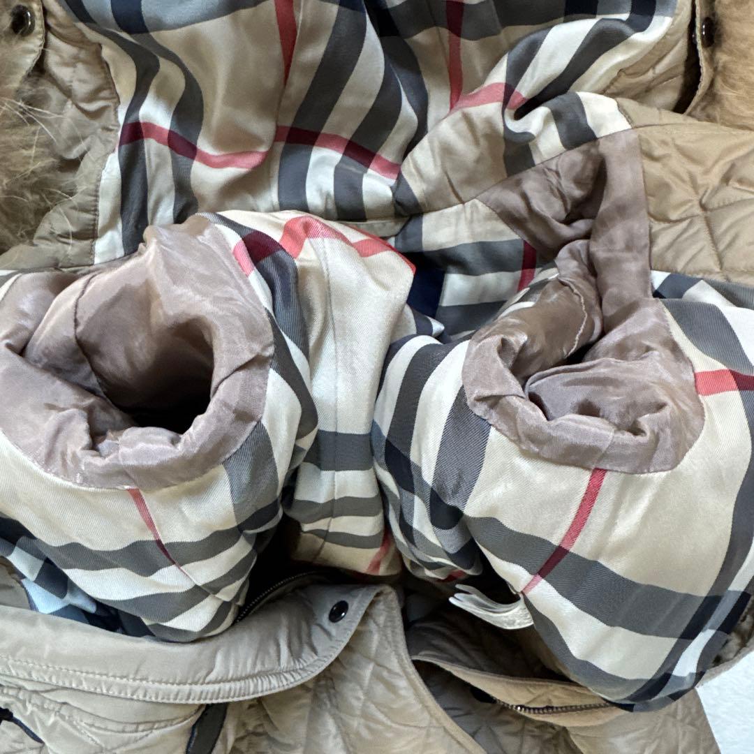 BURBERRY LONDON ダッフルコートノバチェック　L キルティング