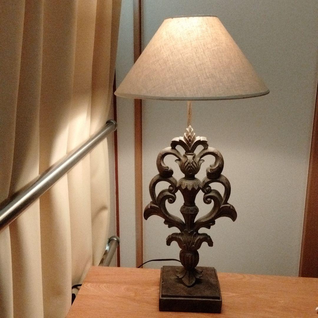 メゾンドファミーユ　スタンドランプシェード付き