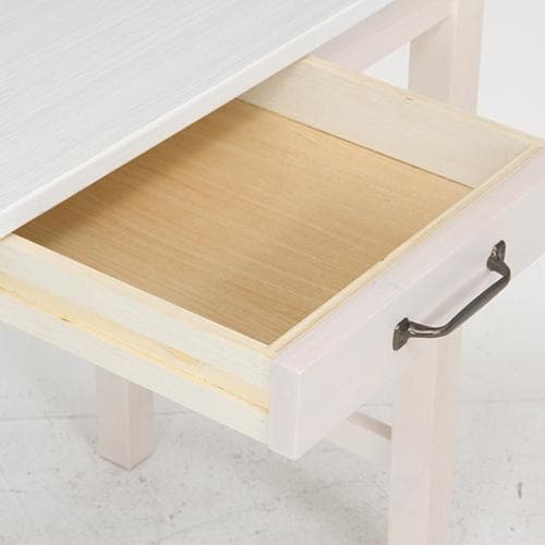 【新品・送料無料】デスク マンチェスター ホワイトウォッシュ