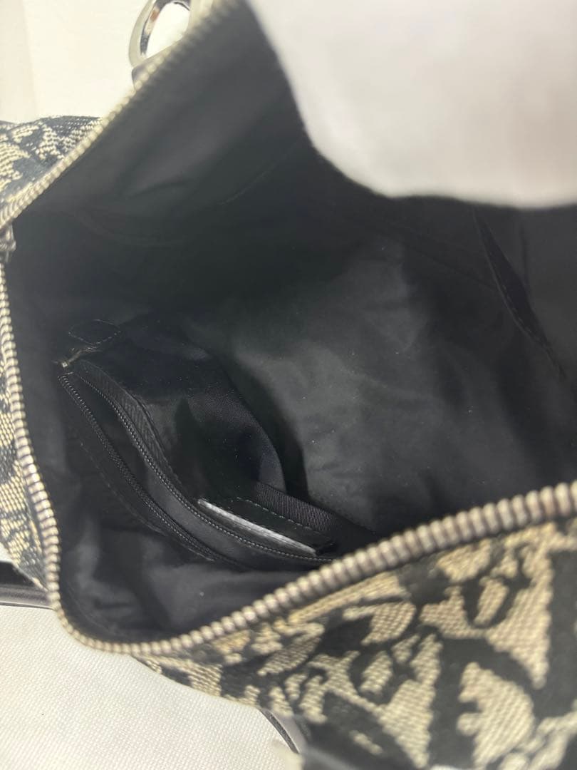 【希少】ディオール トロッター ハンドバッグ ミニボストン D金具 キャンバス