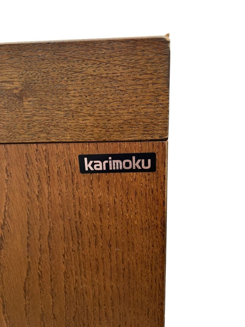 【美品】カリモク テレビボード TV台 ローボード リビング収納 木製 国産