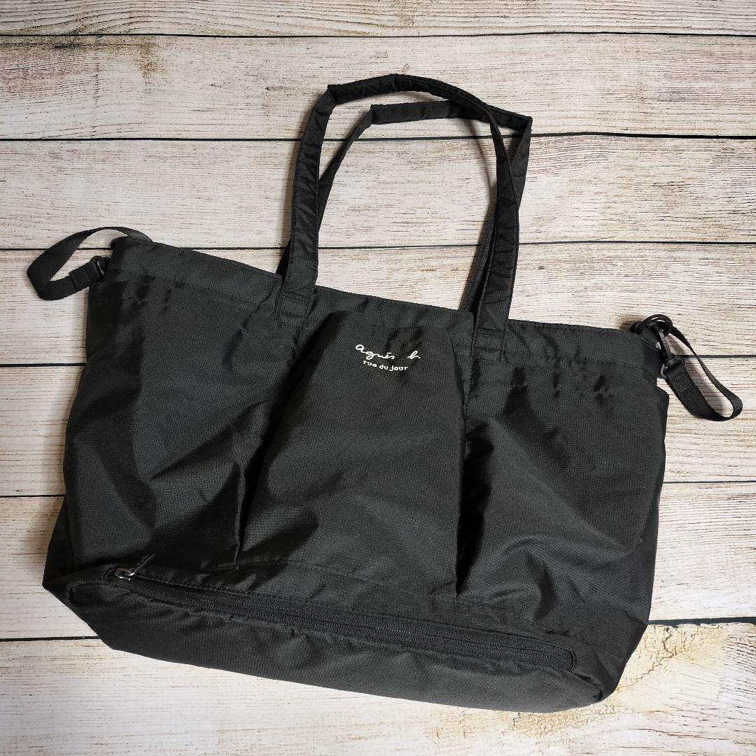 しば アニエスベー アダムエロペ コラボ マザーズバッグ 別注 4点セット