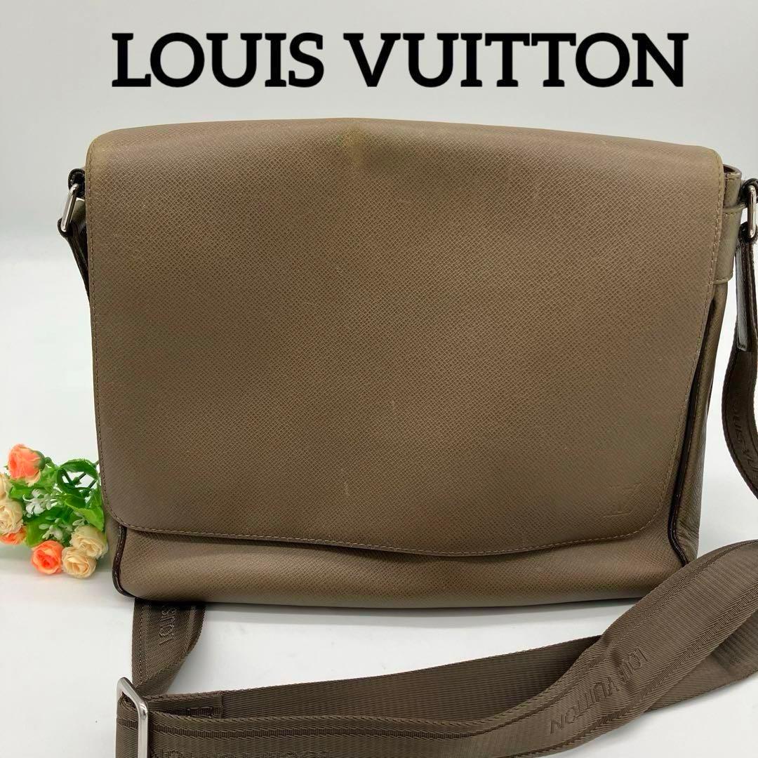 【極美品】　ルイヴィトン　タイガ　ロマンPM　ショルダーバッグ　N32625