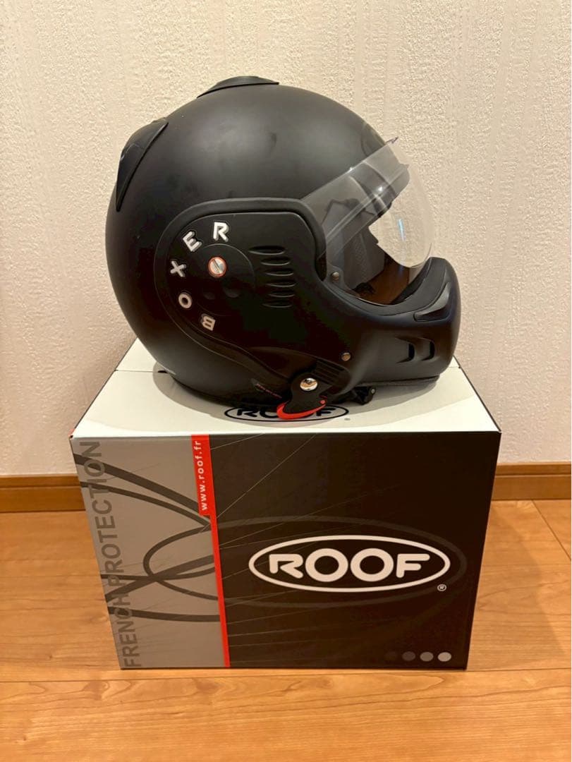ROOF BOXER V8ヘルメット マットブラック