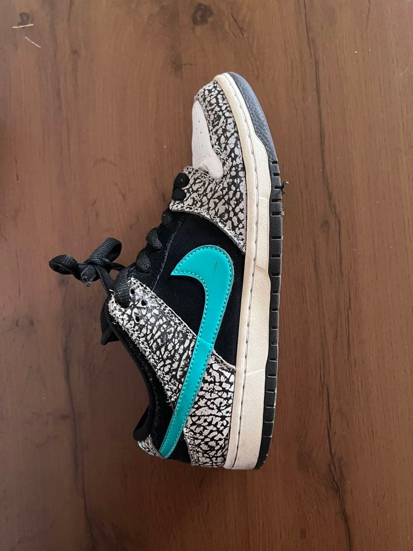 靴 Nike SB Dunk Low elephant Safari 26cm