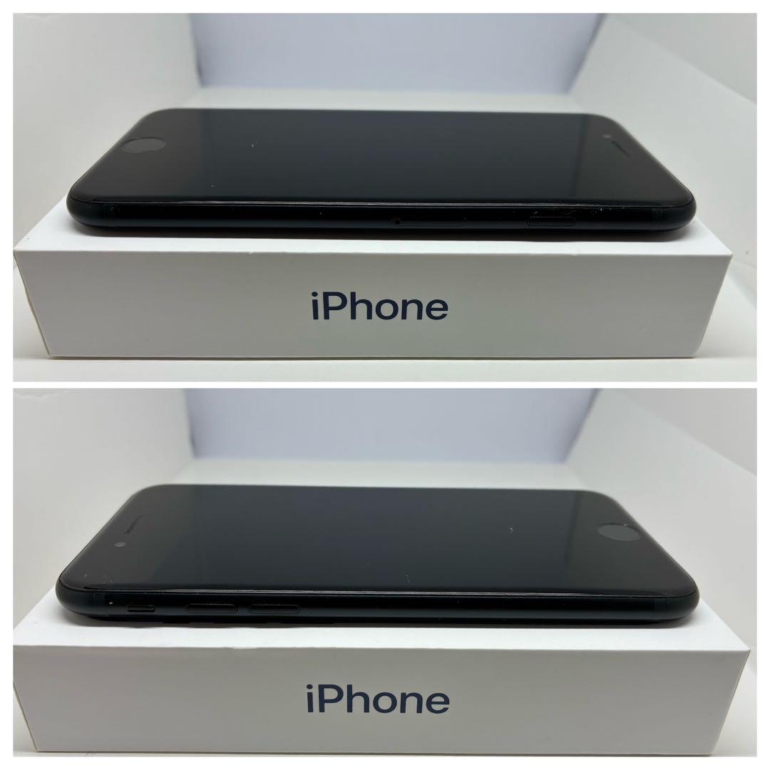 【極美品】iPhone SE3 128G ブラック　SIMフリー　純正新品電池